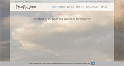 Desktop Screenshot of feuer-wind.de